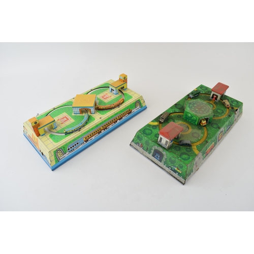 123 - Two tinplate clockwork USSR vintage toys. (2)