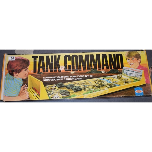 166 - A  boxed vintage Tank Command game by Ideal. c1970s.