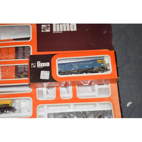 169 - A boxed Lima HO Scale Train Set together with a Boxed Lima BR Engine. (2)