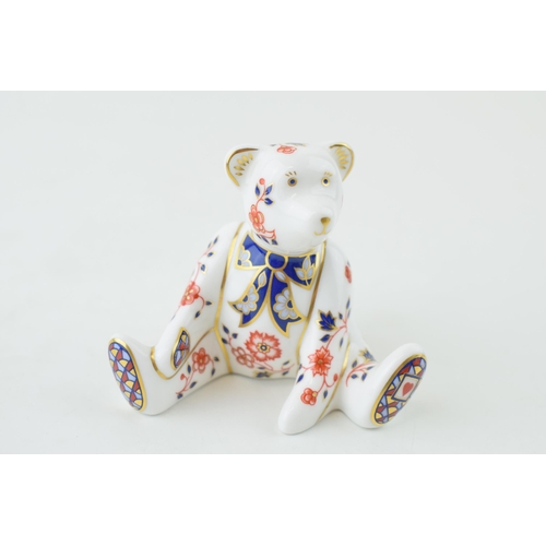 216 - Royal Crown Derby miniature bear of William, first quality (these were produced without stoppers).