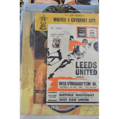 230 - 32 'Wolves' Wolverhampton Wanderers football programmes (plus two others) to include one 1969, one 1... 