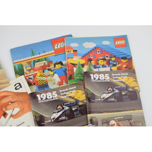 234 - A collection of 1970s Lego brochures and catalogues (4) together with a 1970s 'Tonka' catalouge, Mam... 