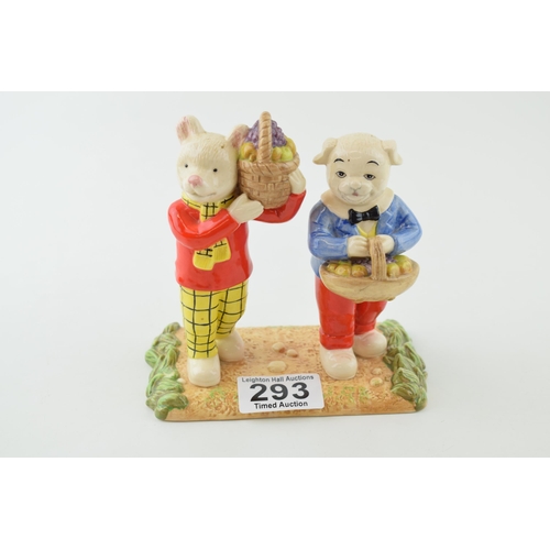 293 - A Royal Doulton 'Where Did You Get Such Fruit' RB24, Rupert The Bear series figure. Height 13cm.