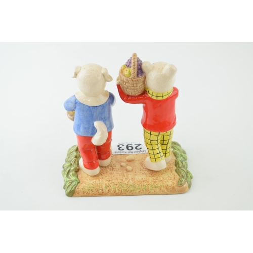 293 - A Royal Doulton 'Where Did You Get Such Fruit' RB24, Rupert The Bear series figure. Height 13cm.