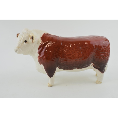 14 - Beswick Hereford Bull 1363.