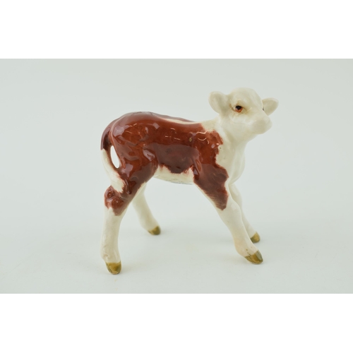 17 - Beswick Hereford Calf 1406B.