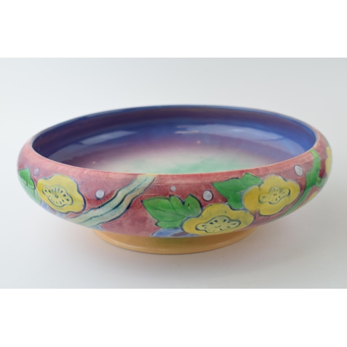 173 - A Royal Doulton Art Nouveau bowl together with another similar example with Water Lilly design and E... 