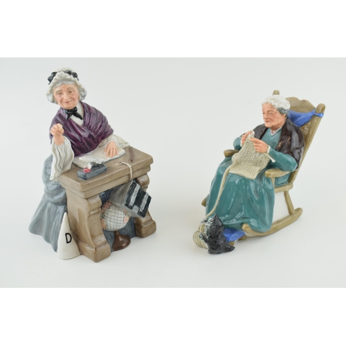 175 - Royal Doulton figure 'Twighlight' HN 1953 together with 'Schoolmarm HN 1315. (2) Height 21.5cm.