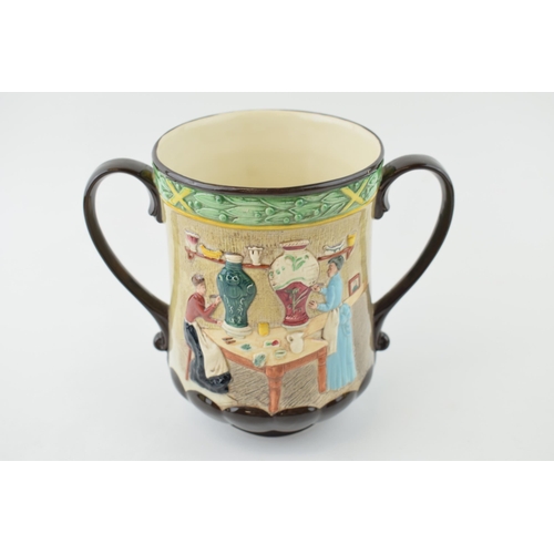 181 - Royal Doulton Potteries Past loving cup.