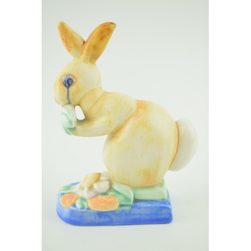 2 - Unusual Beswick rabbit 316 (restored ear).