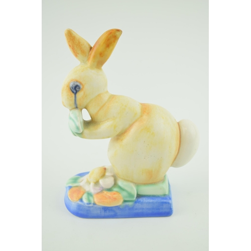 2 - Unusual Beswick rabbit 316 (restored ear).