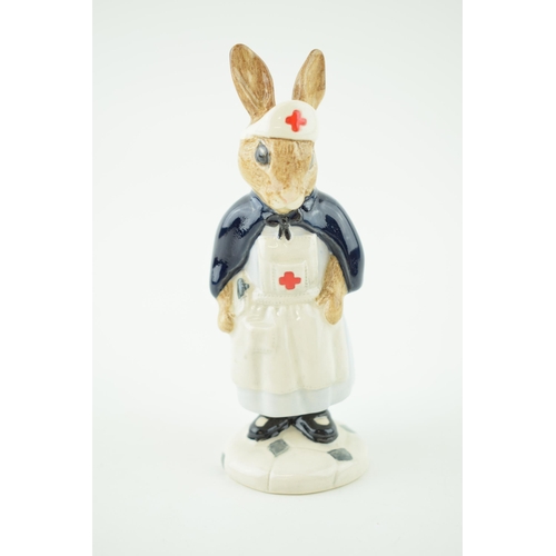 204 - Royal Doulton Nurse Bunnykins with Red Cross DB74.