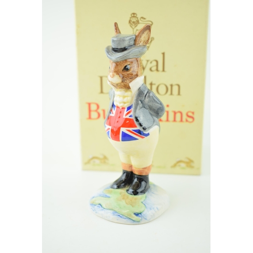 208 - Boxed Royal Doulton limited edition John Bull Bunnykins DB134.