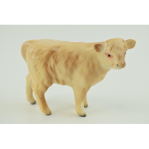 21 - Beswick Charolais Calf.