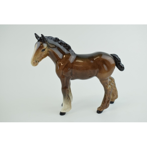 29 - Beswick large brown shire foal 951.