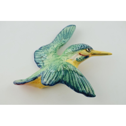 30 - Beswick Kingfisher wall plaque 729-2.