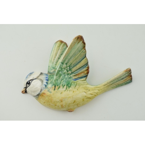 34 - Beswick Blue Tit wall plaque 707.