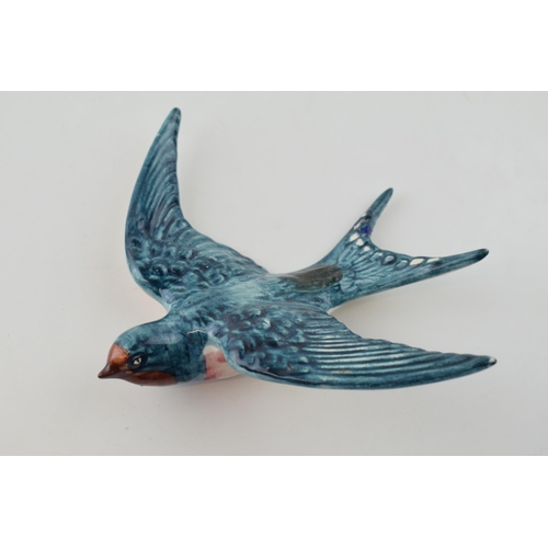 35 - Beswick Swallow wall plaque 757-2 (repaired tail).