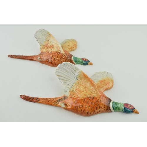 36 - Beswick Flying Pheasant wall plaques to include 661-1 and 661-2 (2 - both tails repaired).