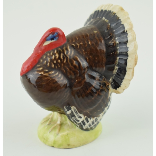 38 - Beswick miniature bronze turkey 2067.