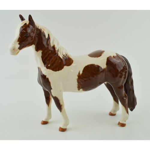 46 - Beswick Skewbald pinto pony (restored ear).