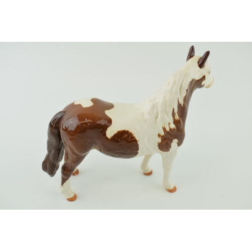 46 - Beswick Skewbald pinto pony (restored ear).