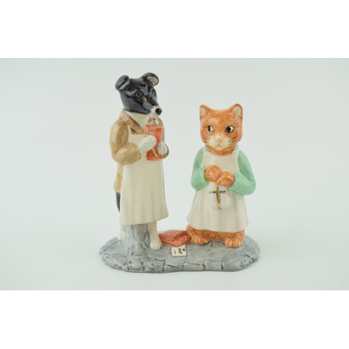 60 - Beswick Beatrix Potter Tableau Ginger and Pickles, limited edition.