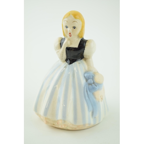 71 - Wade figure Goldilocks, 10.5cm tall.