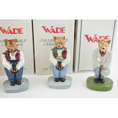 78 - 10 x Wade figures of Town Crier Catkins, Cook Catkins, Australian Koala Bear, Goosy Goosy Gander,  F... 