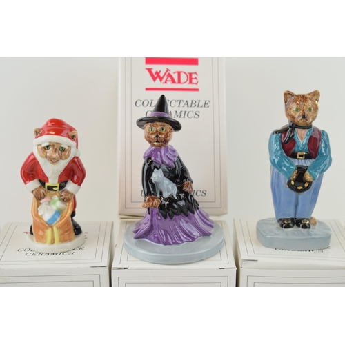 78 - 10 x Wade figures of Town Crier Catkins, Cook Catkins, Australian Koala Bear, Goosy Goosy Gander,  F... 