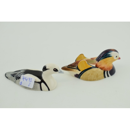 8 - Beswick Peter Scott ducks to include a Mandarin Duck and a Smew (2).