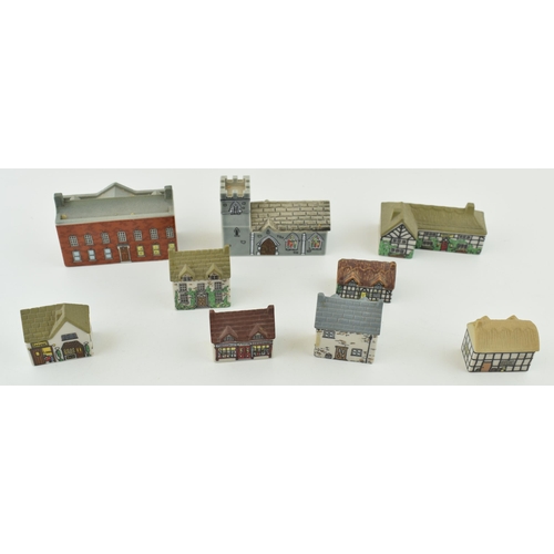 80 - 9 x Wade Whimsies buildings to include Whimsey on Wye and others.