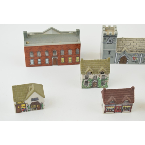 80 - 9 x Wade Whimsies buildings to include Whimsey on Wye and others.