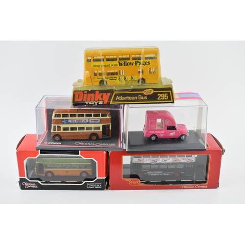 415 - A collection of boxed vintage die cast vehicles to include Dinky Toys 295 Atlantean Bus, Original Om... 