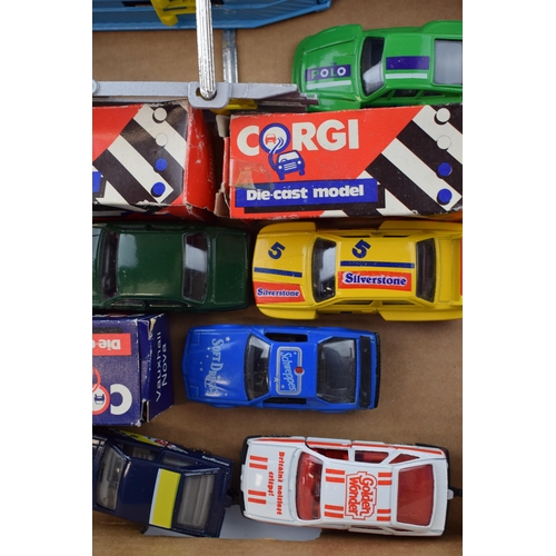 426 - A collection of boxed vintage Corgi die cast models to include 'Volvo Car Transporter', 'BMW M3 Raci... 