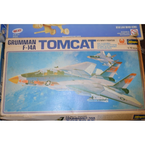 429 - A collection of boxed new old stock Airfix and similar model makers kits to include Frog 1:72 scale ... 