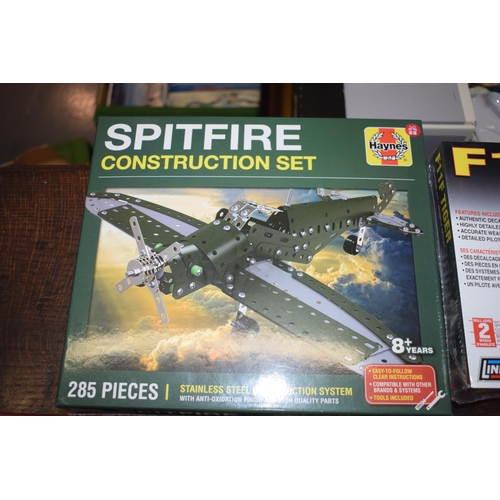 430 - A collection of boxed new old stock Airfix and similar model makers kits to include Airfix 'Four Str... 