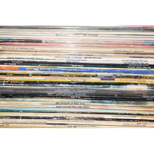 368 - A large collection of vinyl album records including Tammy wynette, Peggy Lee, Dolly Parton etc in th... 