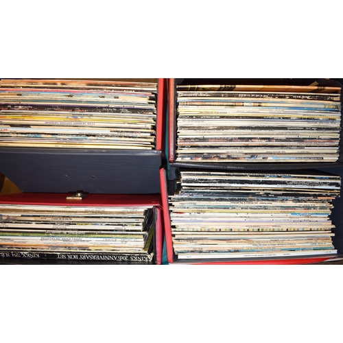 370 - A large quantity of vinyl albums including records by little Richard, Jerry Lee Lewis, Bill Haley, J... 