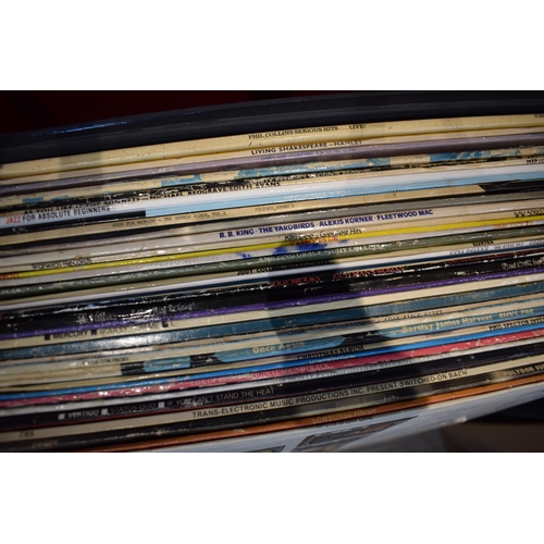 370 - A large quantity of vinyl albums including records by little Richard, Jerry Lee Lewis, Bill Haley, J... 