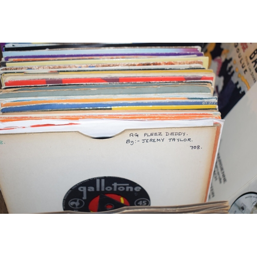 371 - A large collection of 7 inch vinyl Singles including records by the Rolling Stones, Eric Burdon & th... 