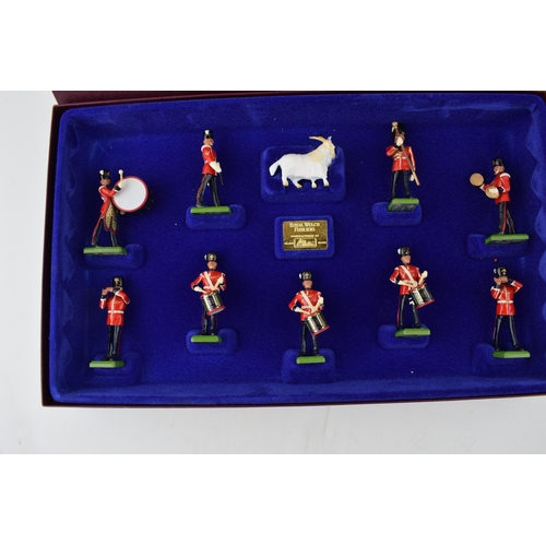 412 - W Britain 'The Royal Welch Fusiliers' limited edition 10 piece boxed set. Cat No. 5191 together with... 