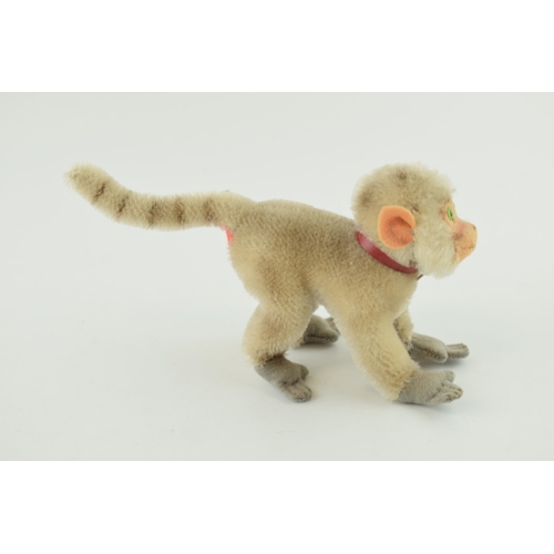 418 - Steiff Coco Chimp, circa 1950s, raised tail, 16.5cm long.