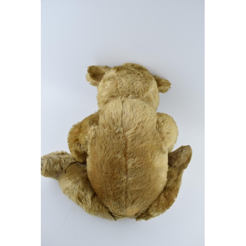 422 - Chiltern Hugmee (believed) Early to mid 20th century teddy bear, with voice box (not working), 58cm ... 