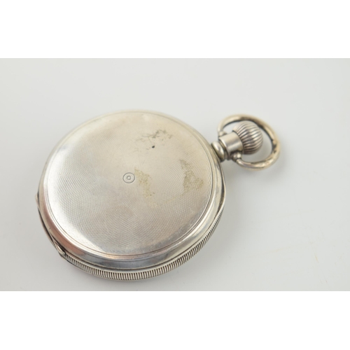 479 - Hallmarked silver full hunter pocket watch, Birmingham hallmark, working order.