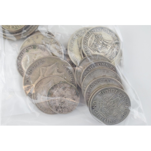 514 - A collection of silver coins to include pre-1920 coins of varying denominations, 51.7g, a sterling s... 