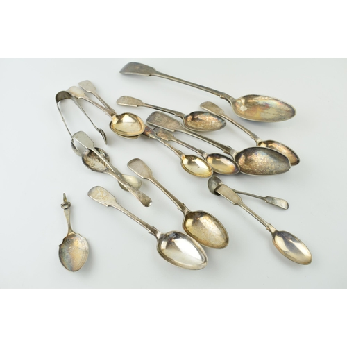 531 - Silver plated cutlery to include a basting spoon and others (Qty).