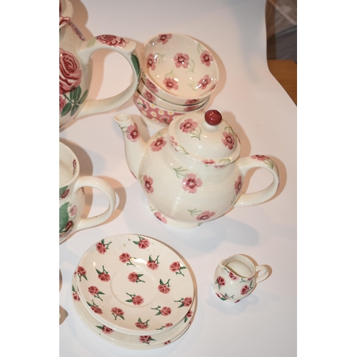 150 - Emma Bridgewater Pottery to include Carnation Pinks and Pink Pansy patterns along with Tiny Pink Ros... 