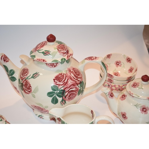 150 - Emma Bridgewater Pottery to include Carnation Pinks and Pink Pansy patterns along with Tiny Pink Ros... 