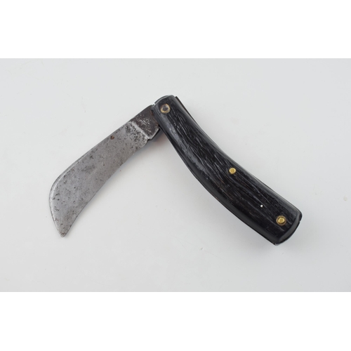 25 - Mid c20th Sheffield made folding Pruner pocket pruning knife